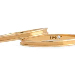 Aliança Infinity Love Gold