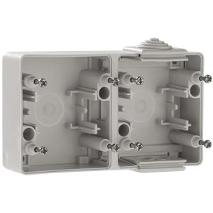 Base Dupla Horizontal CZ 48994ACZ Efapel