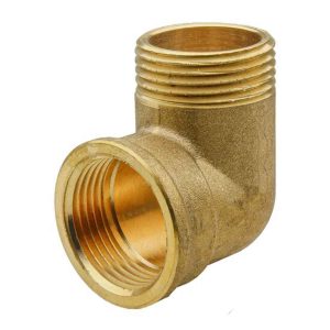 Joelho 90º Latão 1/4″ M/F